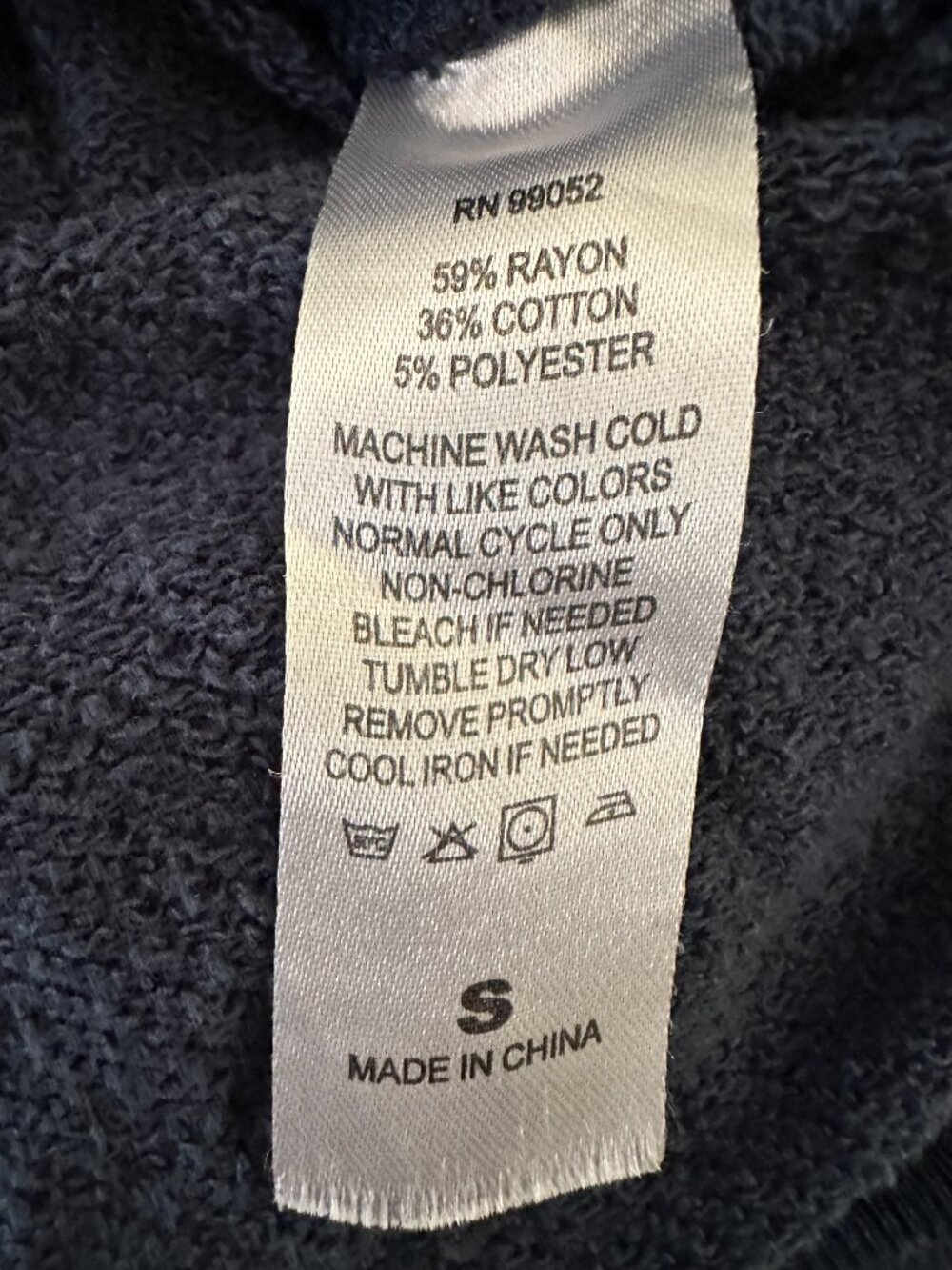 "Techstyles Aspen Colorado 1947 Crewneck Sweatshirt Navy Blue Small" - Picture 8 of 8